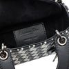 Dior Micro Calfskin Houndstooth Embossed Macro Lady Dior Secondhand