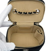 Secondhand Chanel Mini Velvet Pearl Crush Vanity Case with Chain