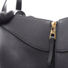 LOEWE Small Leather Drawstring Hammock Bag Secondhand