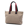 Secondhand Gucci GG Canvas Web Tote