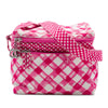Chanel CC Canvas Gingham Lunch Box Shoulder Bag Secondhand