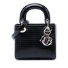 Dior Mini Metallic Patent Microcannage Lady Dior Secondhand