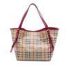 Burberry Small Haymarket Check Coated Canvas Canterbury Tote Secondhand