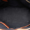 Secondhand Burberry Small Leather Trimmed House Check Canvas Bridle Orchard Satchel