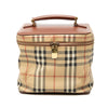Burberry Haymarket Check Coated Canvas Vanity Bag Secondhand