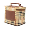 Burberry Haymarket Check Coated Canvas Vanity Bag Secondhand