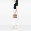 Burberry Haymarket Check Coated Canvas Vanity Bag Secondhand