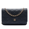 Chanel CC Quilted Caviar Wallet on Chain Secondhand