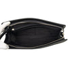 Burberry Check Embossed Leather Trimmed Clutch Secondhand