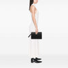 Burberry Check Embossed Leather Trimmed Clutch Secondhand