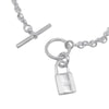 Hermès Sterling Silver Amulettes Cadena Bracelet Secondhand
