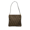 Fendi Zucca Canvas Shoulder Bag Secondhand
