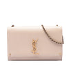 Secondhand Saint Laurent Medium Smooth Calfskin Braided Monogram Kate Crossbody