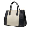Prada Medium Bicolor Saffiano Lux Galleria Double Zip Satchel Secondhand