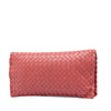 Secondhand Bottega Veneta Nappa Intrecciato Turn Lock Clutch