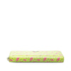 Prada Saffiano Watermelon Zip Around Long Wallet Secondhand