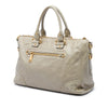Prada Vitello Shine Bauletto Zip Top Satchel Secondhand