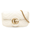 Secondhand Gucci Mini GG Marmont Matelasse Leather Flap Crossbody