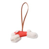 Hermès Milo Lambskin and Shearling Budy Bag Charm Secondhand