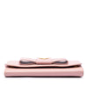 Prada Saffiano Lux Bow Wallet On Strap Secondhand