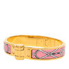 Hermès Narrow Charniere Uni Enamel Bracelet Secondhand