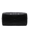 Burberry Smoke Check Coated Canvas Holdall Barrel Duffle Bag Secondhand