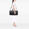 Burberry Smoke Check Coated Canvas Holdall Barrel Duffle Bag Secondhand