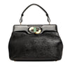 Bvlgari Isabella Rossellini Wrinkled Patent Top Handle Bag Secondhand