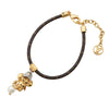 Louis Vuitton Monogram Vivienne Basketball Charm Bracelet Secondhand