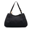 Fendi Zucchino Canvas Shoulder Bag Secondhand