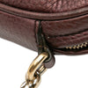 Gucci Mini Metallic Pebbled Calfskin Soho Chain Crossbody Secondhand
