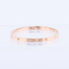 Cartier Love SM Half Diamond Bracelet 750(PG) 18.6g 17 Secondhand