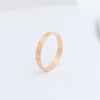 Cartier Mini Love Ring 750(YG) 3.1g 61 IS8993 Secondhand