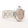 CARTIER Pasha W31024M7 2324CC514849 SS AT Orange Dial Watch Secondhand