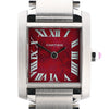 Cartier Tank Francaise SM W51030Q3 SS QZ Watch with Pink Dial Secondhand