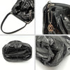 Cartier Marcello shoulder bag in black patent leather