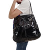 Cartier Marcello shoulder bag in black patent leather