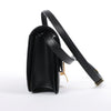 CELINE Classic Box Small Leather Crossbody Bag in Black Secondhand