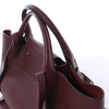 CELINE Big Bag Small Leather 2way Handbag in Burgundy Secondhand