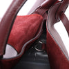 CELINE Big Bag Small Leather 2way Handbag in Burgundy Secondhand