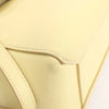 CELINE Belt Bag Grained Leather Micro 2Way Handbag in Yellow Secondhand