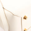 CELINE Belt Bag Grained Leather Mini 2Way Handbag in White Secondhand