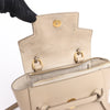 Celine Belt Bag Pico Leather 2way Handbag in Beige Secondhand