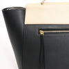Celine Belt Bag Mini Leather 2way Handbag in Black x Beige Secondhand