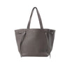 Celine Cabas Phantom Medium Leather Shoulder Bag in Gray Secondhand