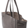 Secondhand Celine Cabas Phantom Medium Leather Shoulder Bag in Gray