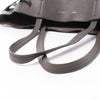 Secondhand Celine Cabas Phantom Medium Leather Shoulder Bag in Gray