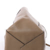 Secondhand Celine Cabas Phantom Small Leather Shoulder Bag in Taupe