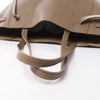 Secondhand Celine Cabas Phantom Small Leather Shoulder Bag in Taupe