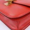 CELINE Classic Box Medium Leather Shoulder Bag in Red (Marketplaces) Secondhand